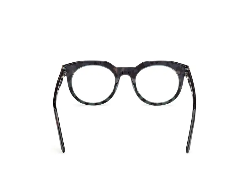 Guess Uomo GU50241 98 Montature da vista Acetato Verde Rotonda Normale miniatura 3