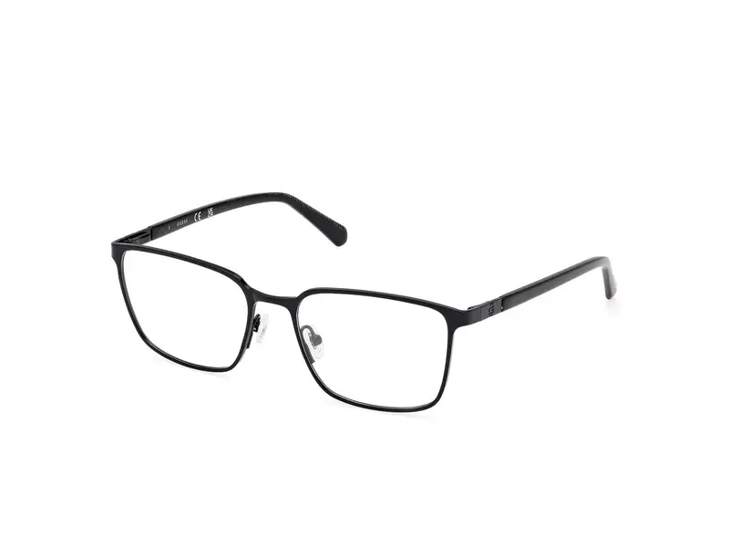 Guess Uomo GU50243 2 Montature da vista Metallo Nero  Squadrata Normale