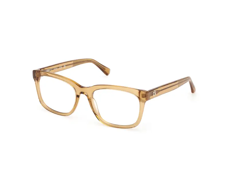Uomo GU50251 039 Montature da vista Acetato Giallo Squadrata Normale