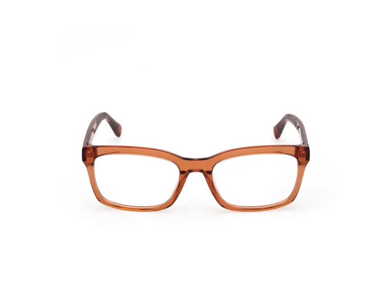 Uomo GU50252 042 Montature da vista Acetato Arancione Squadrata Normale miniatura 2
