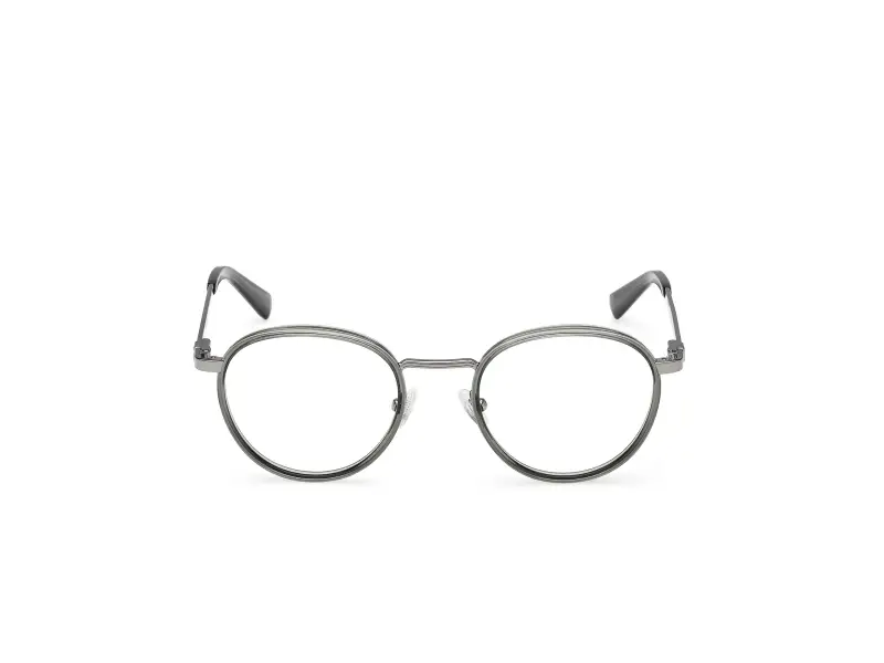 Uomo GU50324 096 Montature da vista Iniettato Verde Rotonda Normale miniatura 2