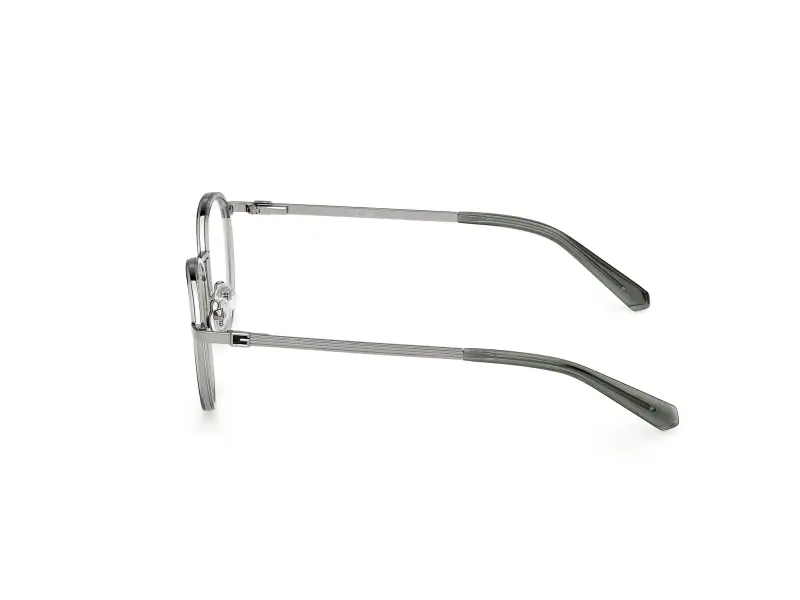 Uomo GU50324 096 Montature da vista Iniettato Verde Rotonda Normale miniatura 3