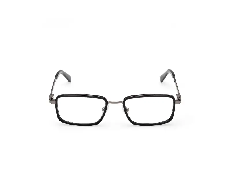 Uomo GU50325 001 Montature da vista Iniettato Nero Squadrata Normale miniatura 2