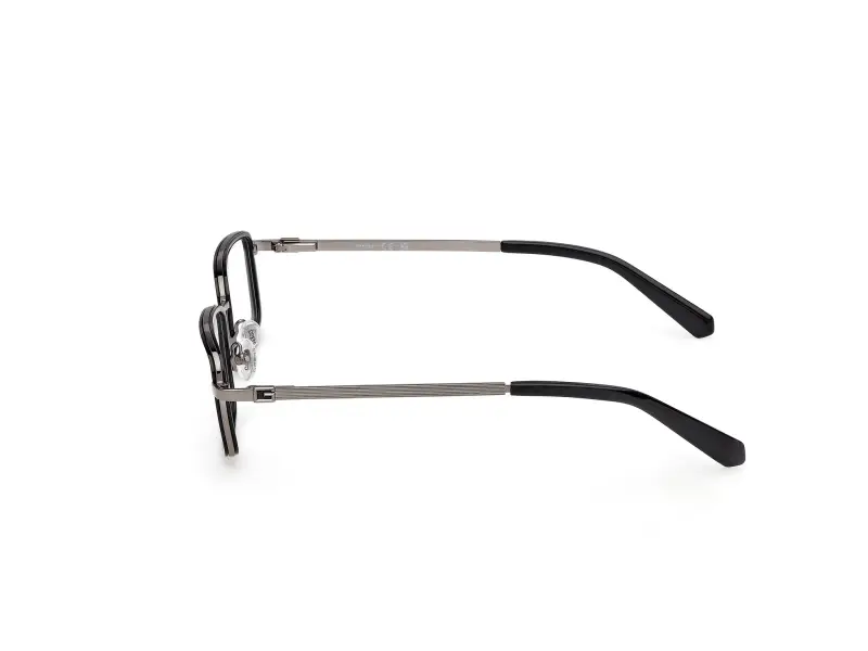 Uomo GU50325 001 Montature da vista Iniettato Nero Squadrata Normale miniatura 3
