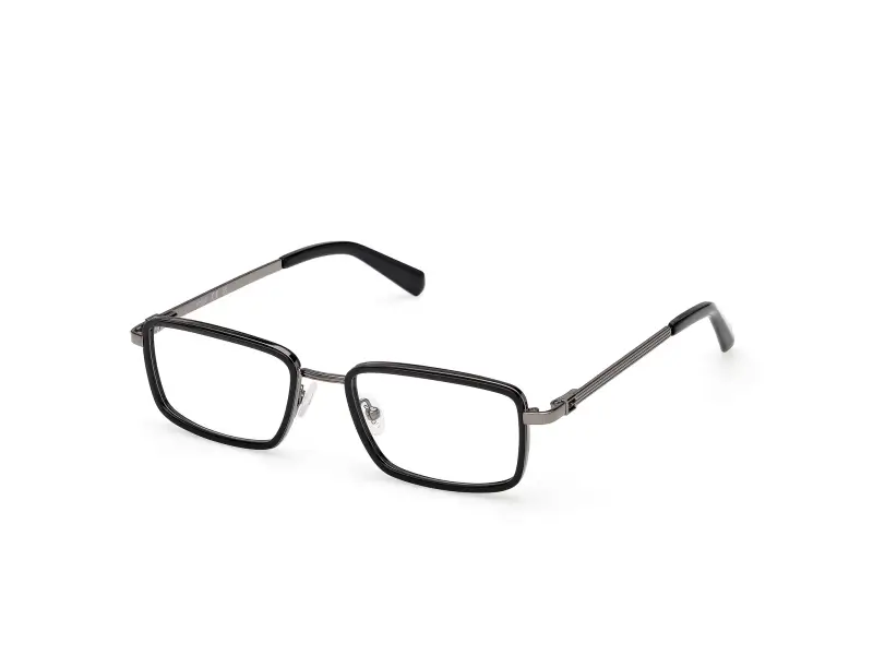 Uomo GU50325 001 Montature da vista Iniettato Nero Squadrata Normale