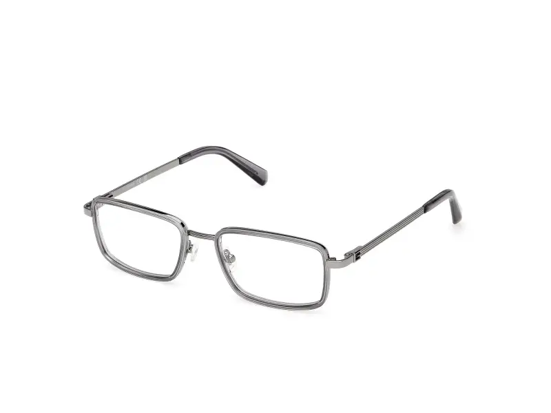 Uomo GU50325 020 Montature da vista Iniettato Grigio Squadrata Normale