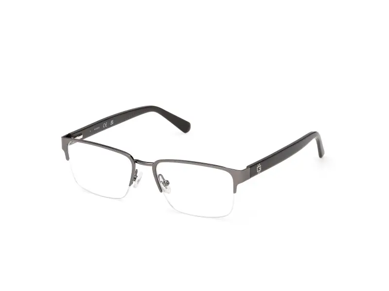 Uomo GU50326 009 Montature da vista Metallo Canna di fucile Squadrata Normale