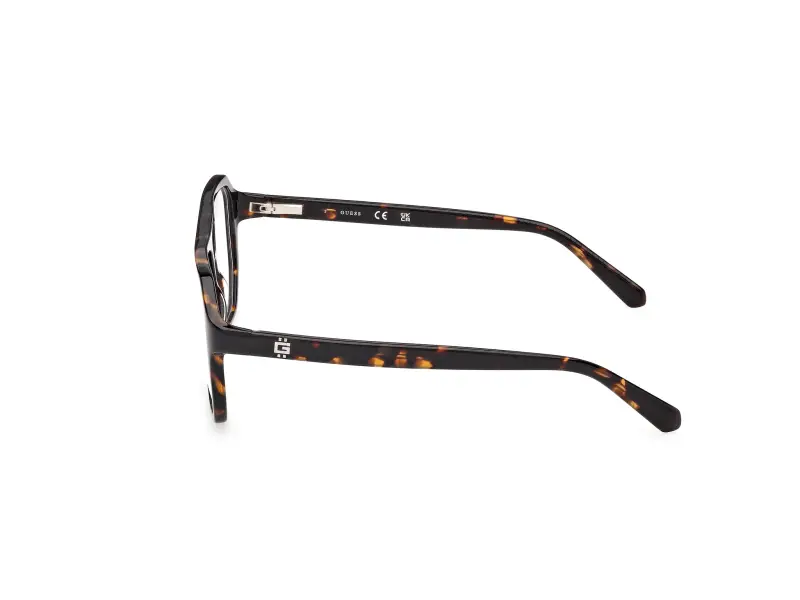 Uomo GU50327 052 Montature da vista Acetato Havana Squadrata Normale miniatura 3