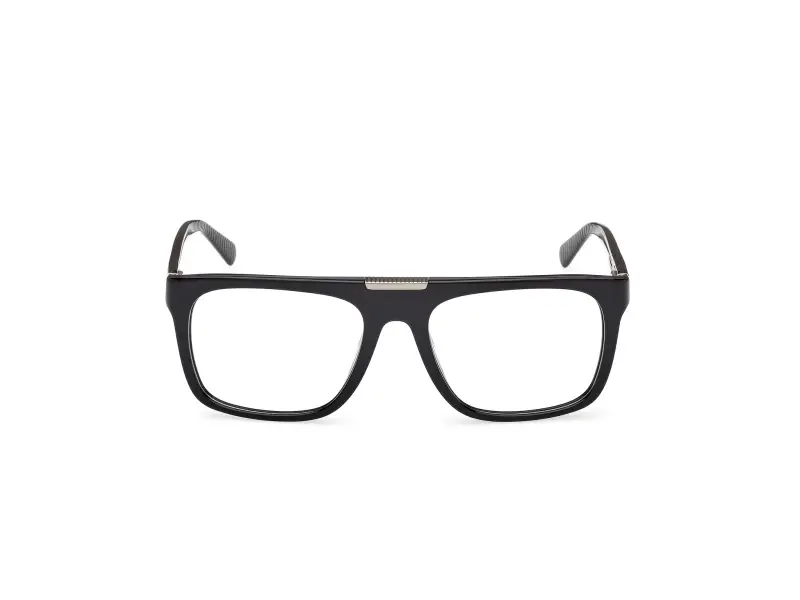 Uomo GU50328 001 Montature da vista Acetato Nero Squadrata Normale miniatura 2