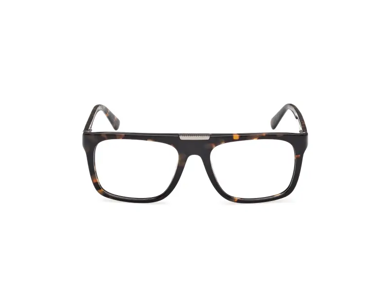 Uomo GU50328 052 Montature da vista Acetato Havana Squadrata Normale miniatura 2