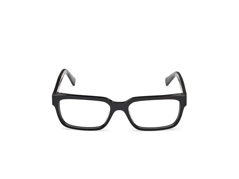 Uomo GU50329 001 Montature da vista Acetato Nero Squadrata Normale miniatura 2