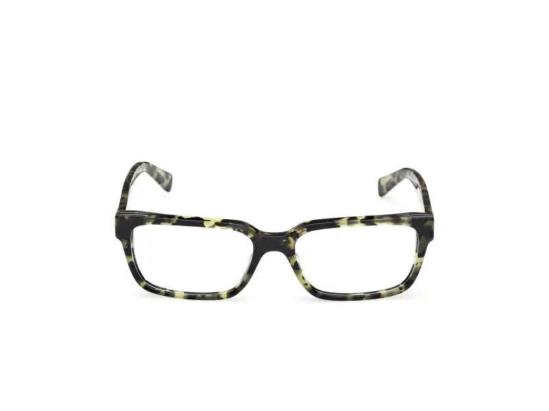 Uomo GU50329 098 Montature da vista Acetato Verde Squadrata Normale miniatura 2