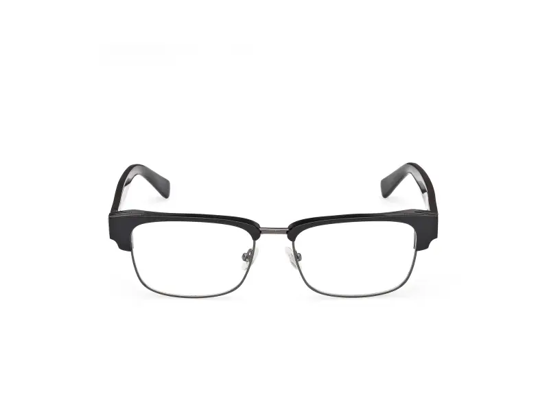 Uomo GU50330 001 Montature da vista Acetato Nero Squadrata Normale miniatura 2