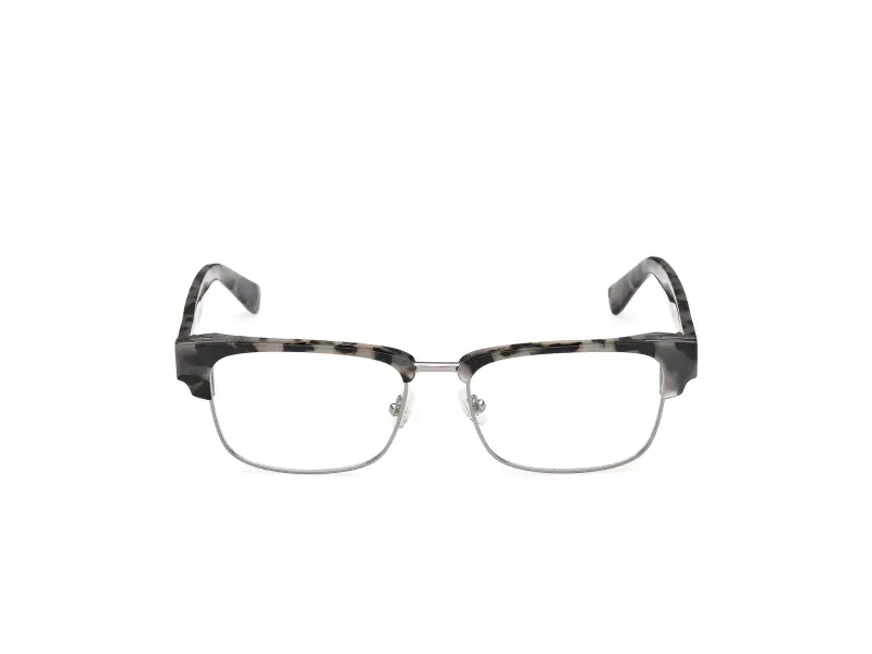 Uomo GU50330 020 Montature da vista Acetato Grigio Squadrata Normale miniatura 2