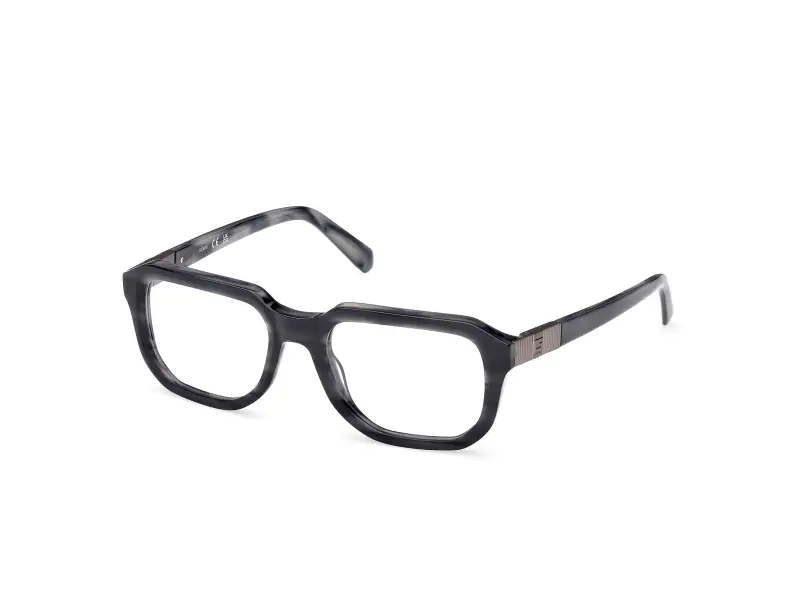Uomo GU50332 092 Montature da vista Acetato Blu Squadrata Normale