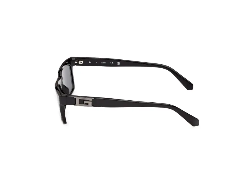 Guess Occhiali da sole Uomo Nero 4305545 miniatura 3