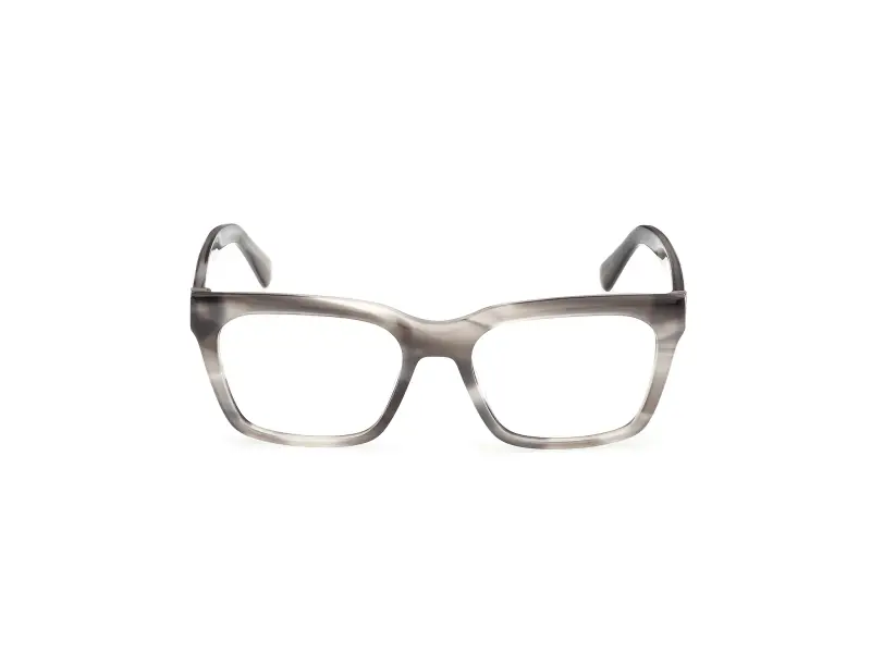 Uomo Guess GU50365 020 Montature da vista Acetato Grigio Squadrata Normale miniatura 2