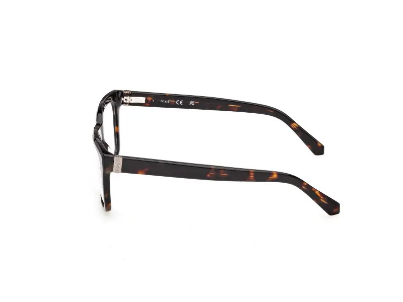 Uomo Guess GU50365 052 Montature da vista Acetato Havana Squadrata Normale miniatura 3
