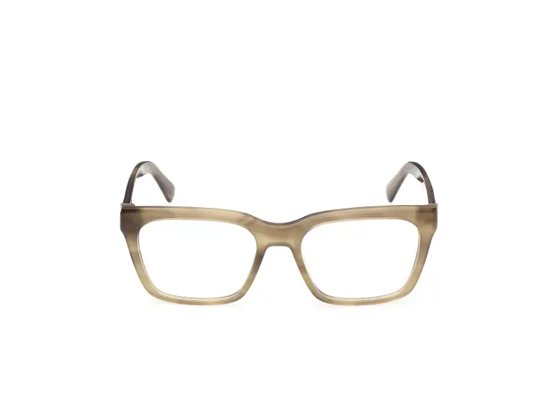 Uomo Guess GU50365 095 Montature da vista Acetato Verde Squadrata Normale miniatura 2