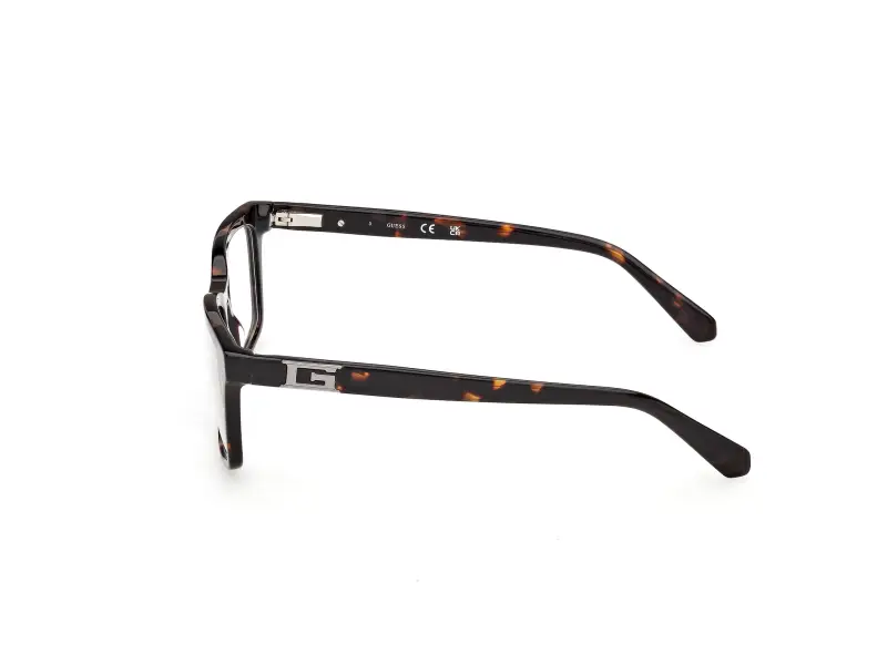 Uomo Guess GU50368 052 Montature da vista Acetato Havana Squadrata Normale miniatura 3