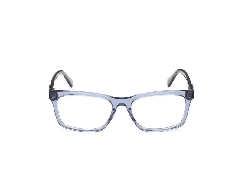 Uomo Guess GU50368 090 Montature da vista Acetato Blu Squadrata Normale miniatura 2
