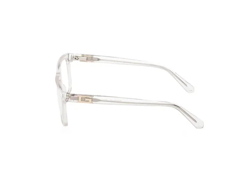 Uomo Guess GU50369 026 Montature da vista Acetato Trasparente Squadrata Normale miniatura 3