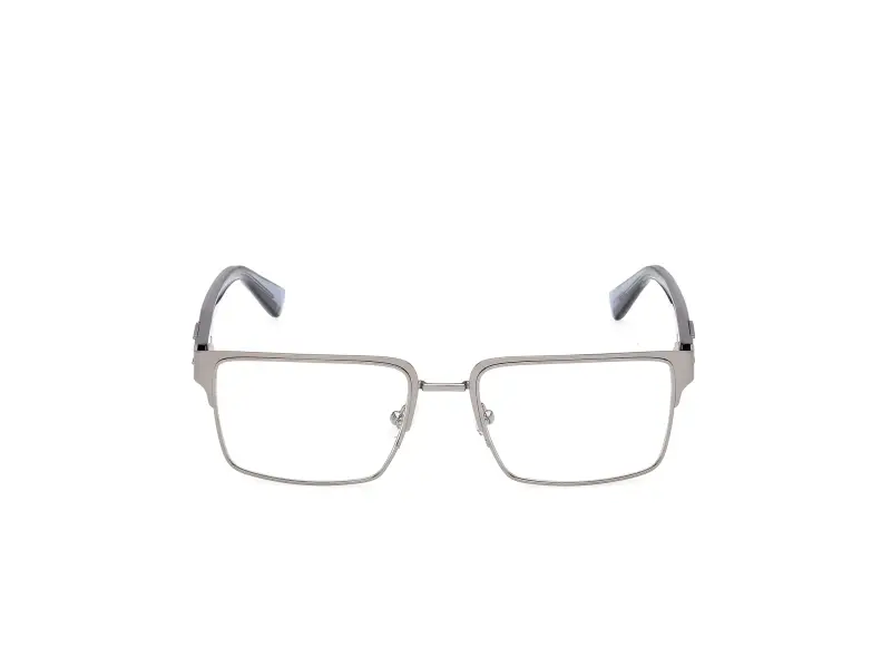 Uomo Guess GU50370 009 Montature da vista Metallo Canna di fucile Squadrata Normale miniatura 2