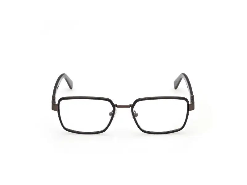 Uomo Guess GU50371 001 Montature da vista Metallo Nero Squadrata Normale miniatura 2