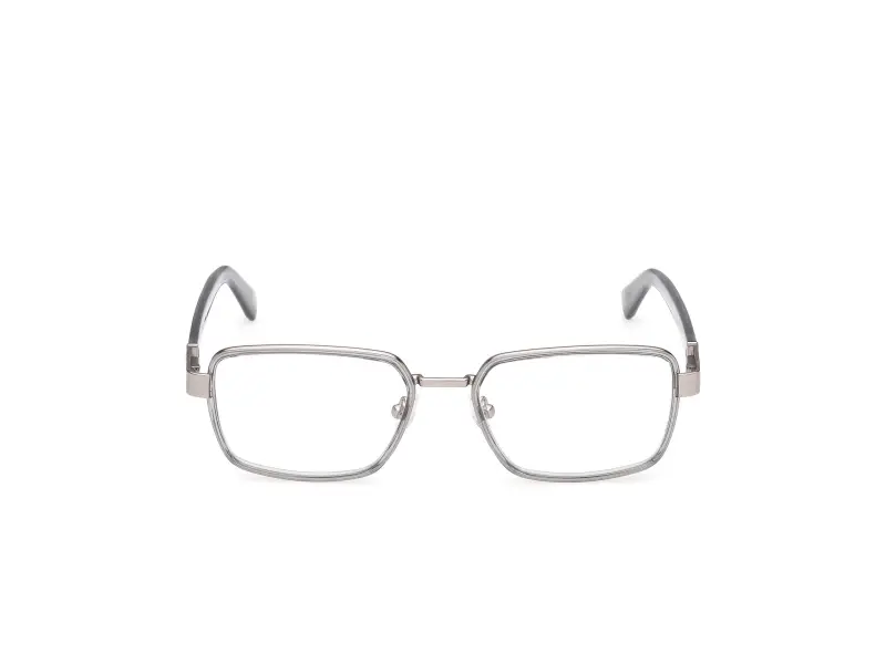 Uomo Guess GU50371 020 Montature da vista Metallo Grigio Squadrata Normale miniatura 2