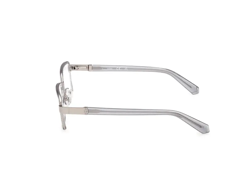 Uomo Guess GU50371 020 Montature da vista Metallo Grigio Squadrata Normale miniatura 3