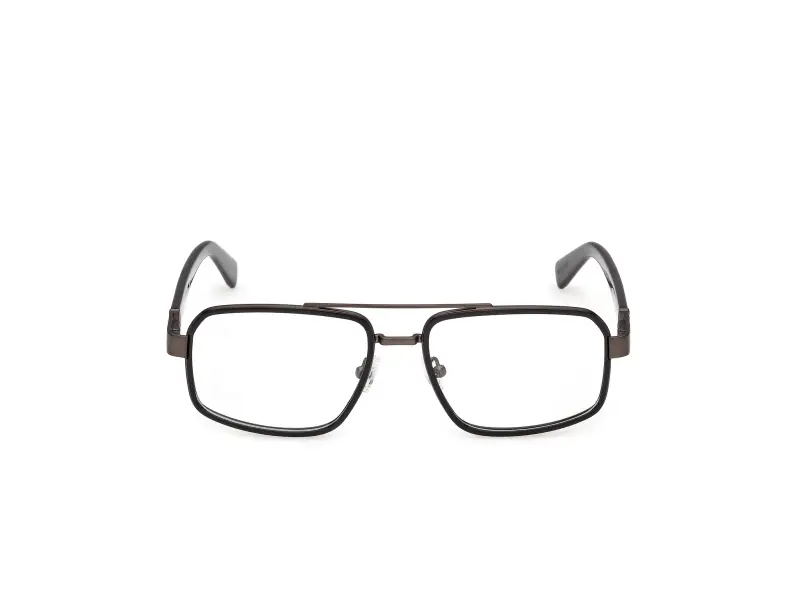 Uomo Guess GU50372 001 Montature da vista Metallo Nero Squadrata Normale miniatura 2