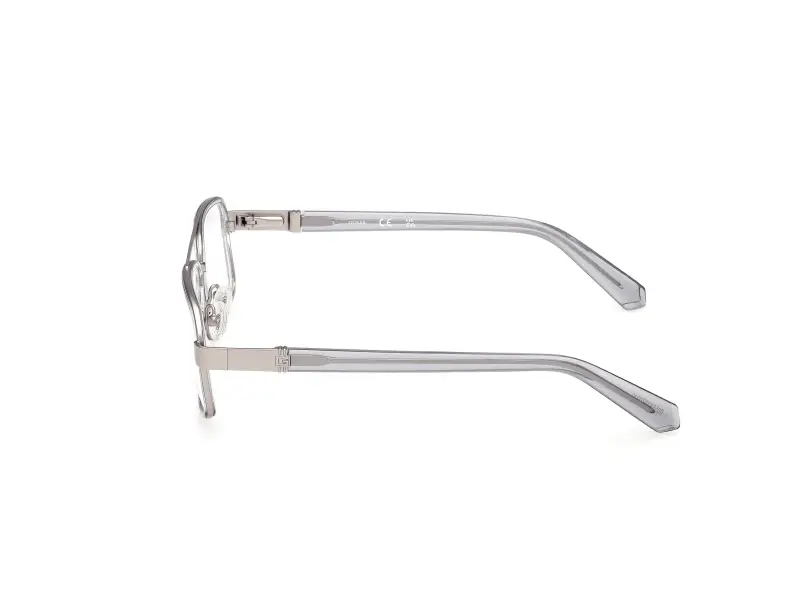 Uomo Guess GU50372 020 Montature da vista Metallo Grigio Squadrata Normale miniatura 3