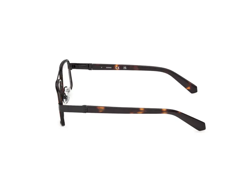 Uomo Guess GU50372 052 Montature da vista Metallo Havana Squadrata Normale miniatura 3