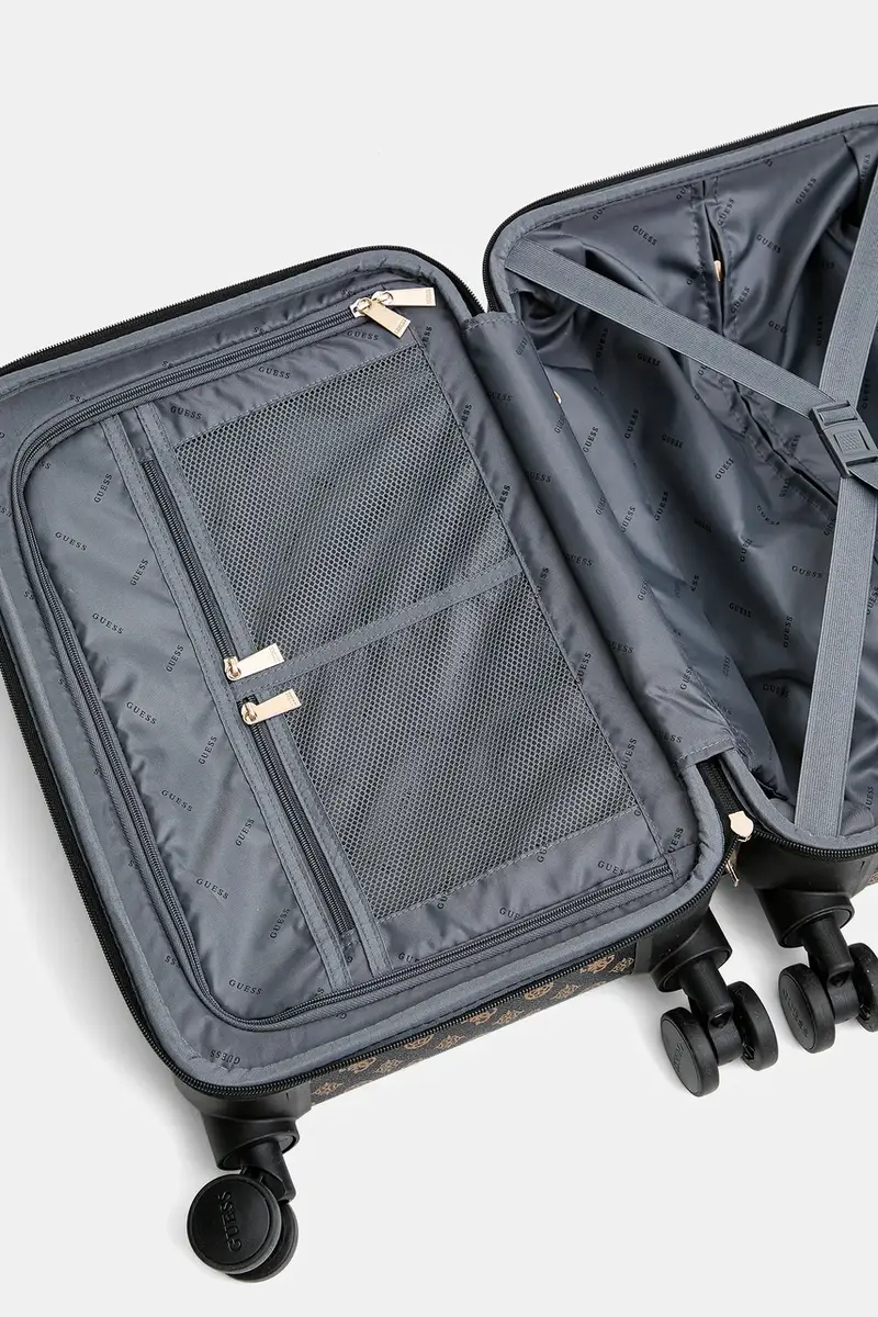 valigia colore beige TWHP74 52983 Marrone miniatura 5