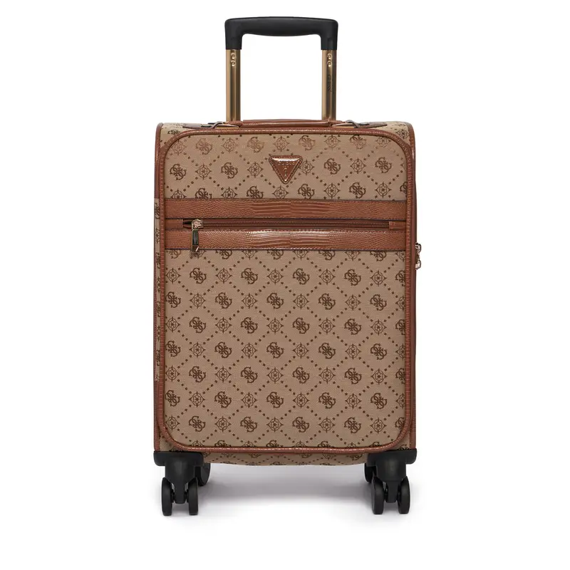 Valigia da cabina Guess Melinda Logo TWLP99 02983 Beige