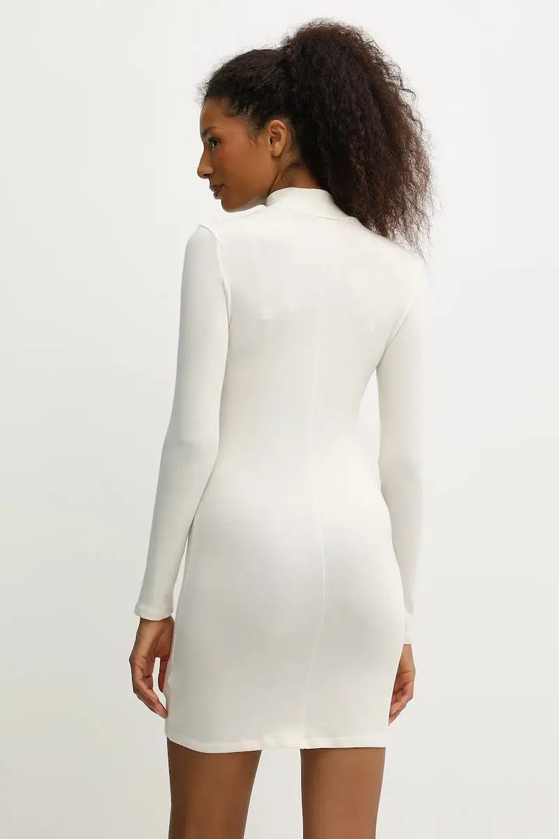 vestito ALBA colore beige V5BK04 KCBF1 miniatura 3