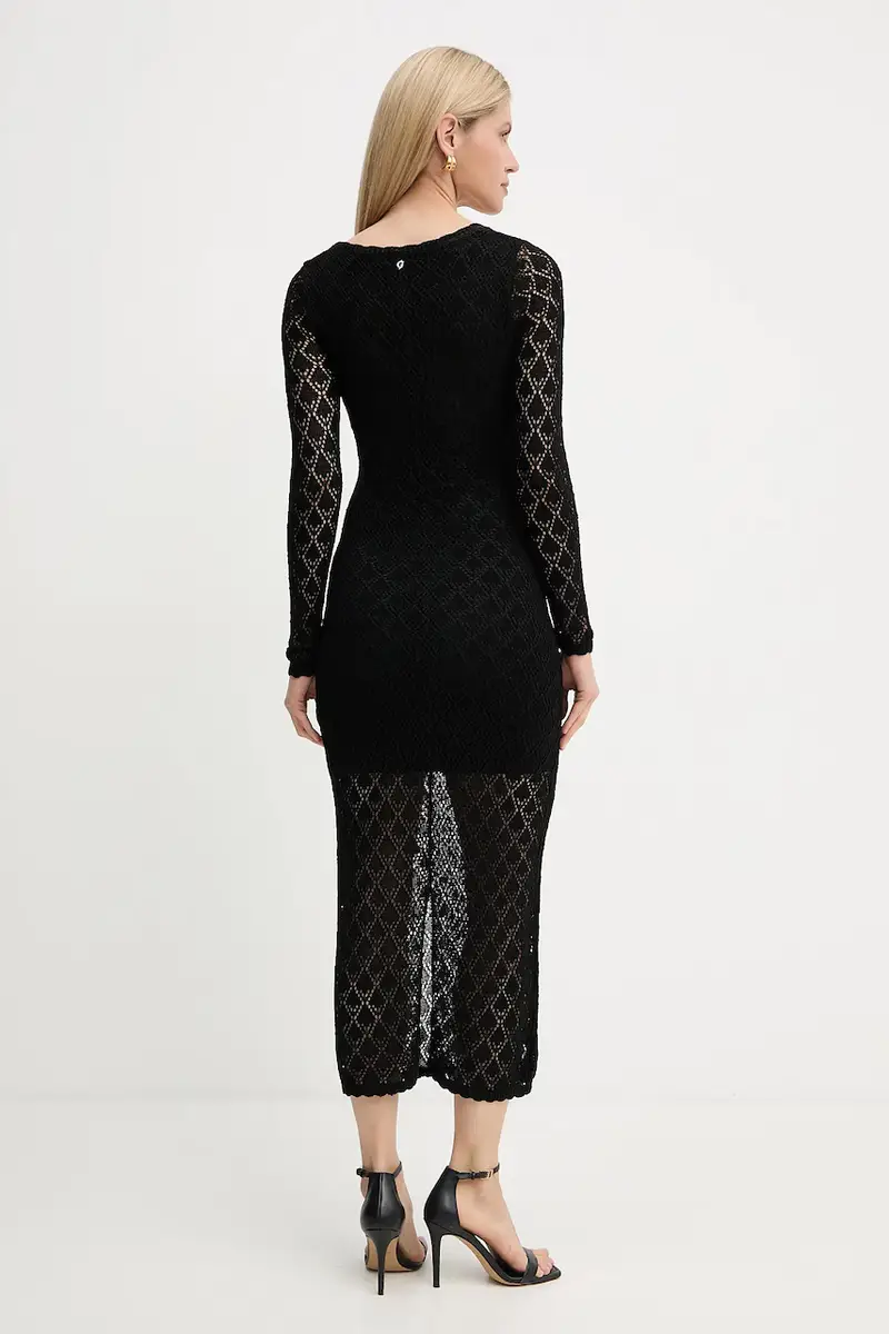 vestito ALBA colore nero W5YK85 Z0010 miniatura 3