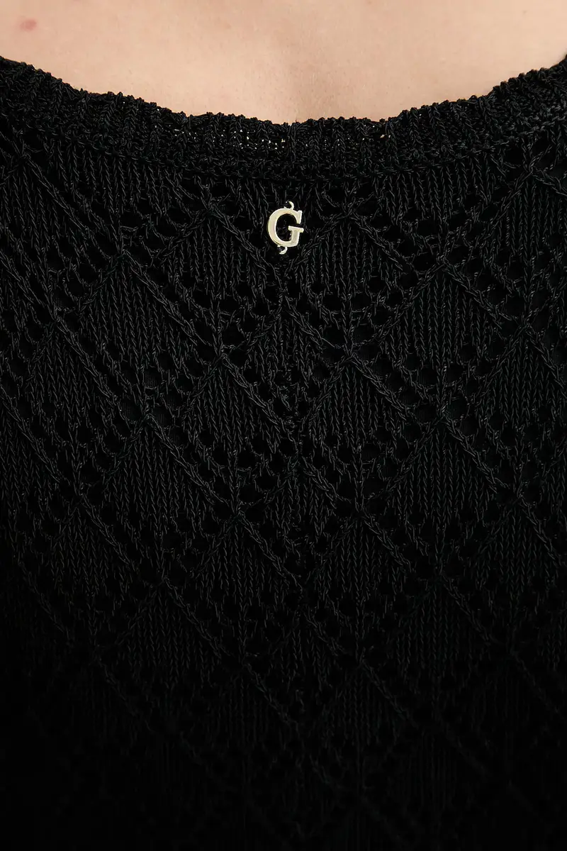 vestito ALBA colore nero W5YK85 Z0010 miniatura 5