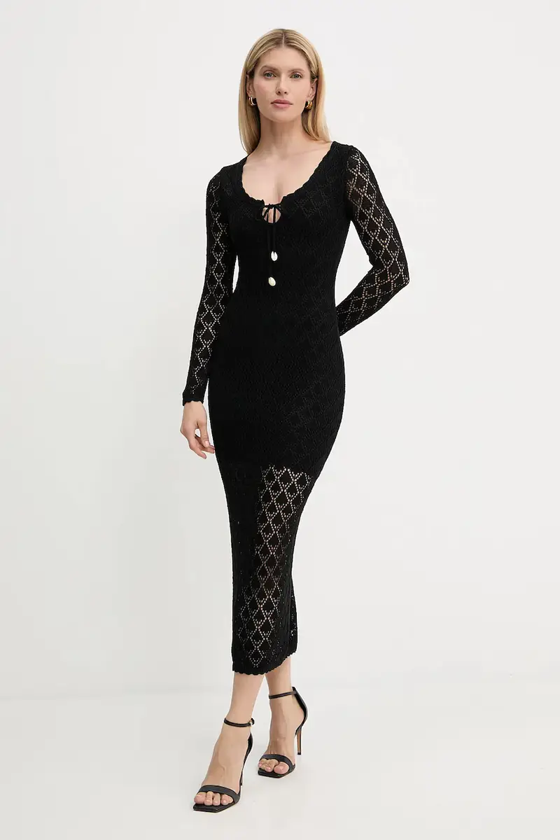 vestito ALBA colore nero W5YK85 Z0010