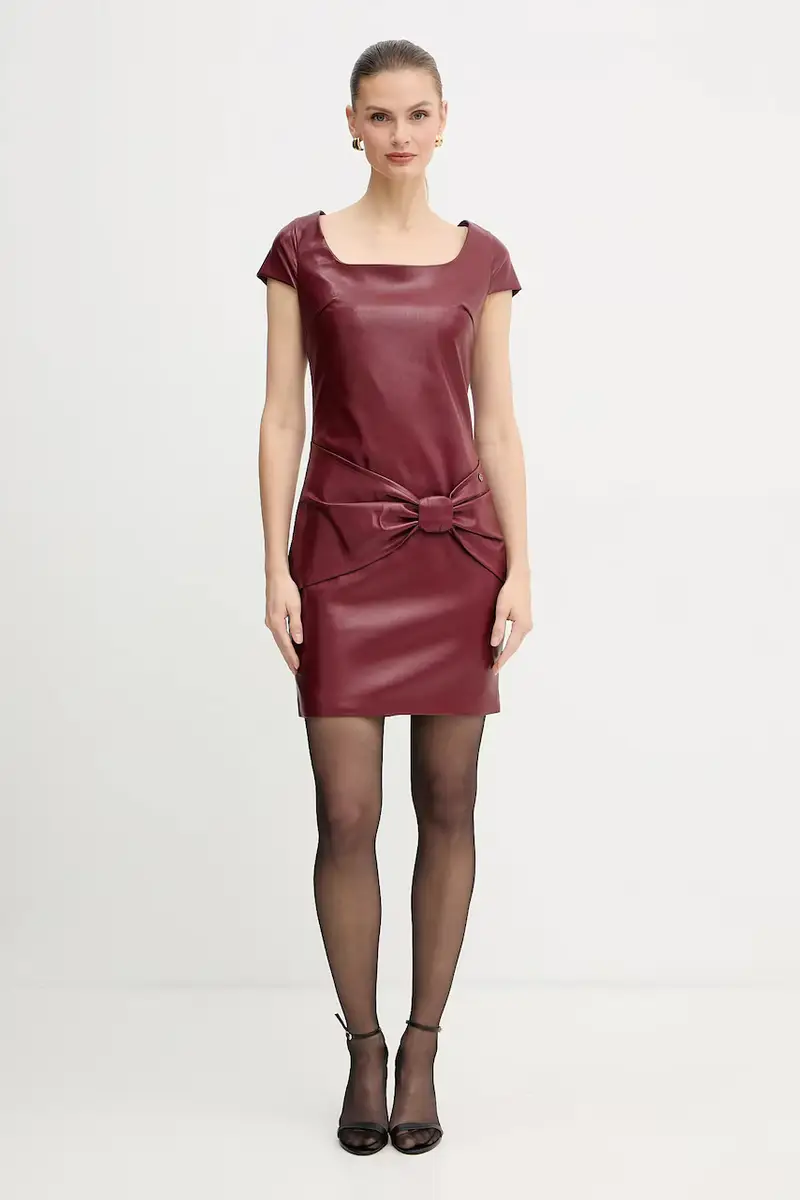 vestito ALIENOR colore granata W5BK55 WGIK0 miniatura 2