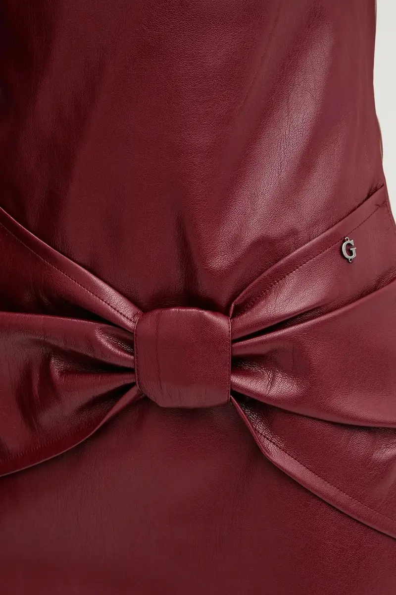 vestito ALIENOR colore granata W5BK55 WGIK0 miniatura 5