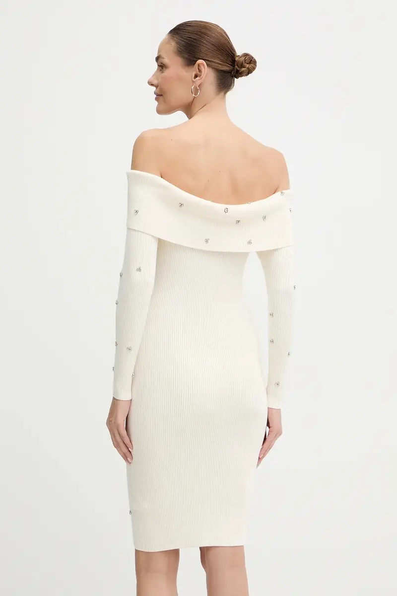 vestito ALISHA Beige miniatura 3