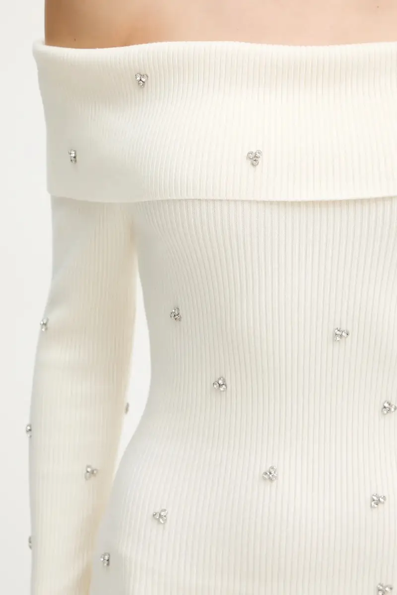 vestito ALISHA Beige miniatura 5