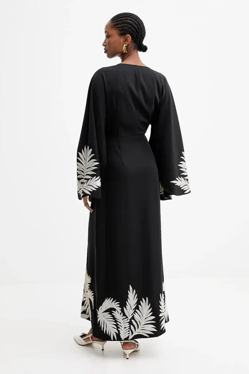 vestito ANGELE colore nero W5YK1A WHCU2 miniatura 3