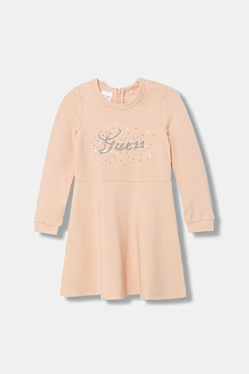 vestito bambina colore arancione K5BK03 KAE30