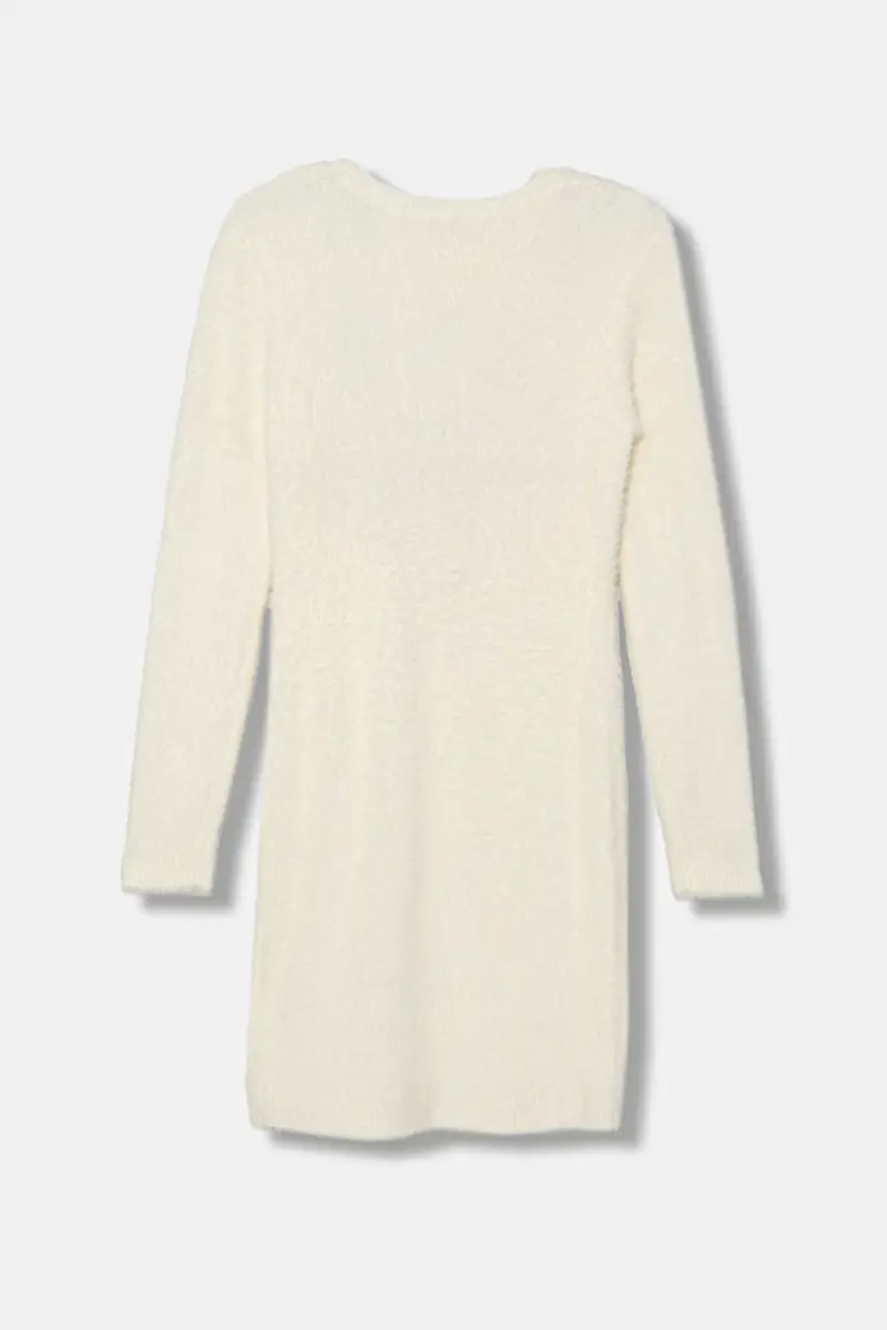 vestito bambina colore beige J5BK08 Z0720 miniatura 2