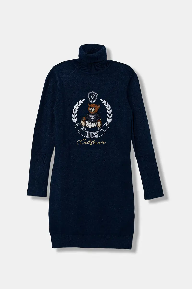 vestito bambina colore blu navy J5BK21 Z3GS0