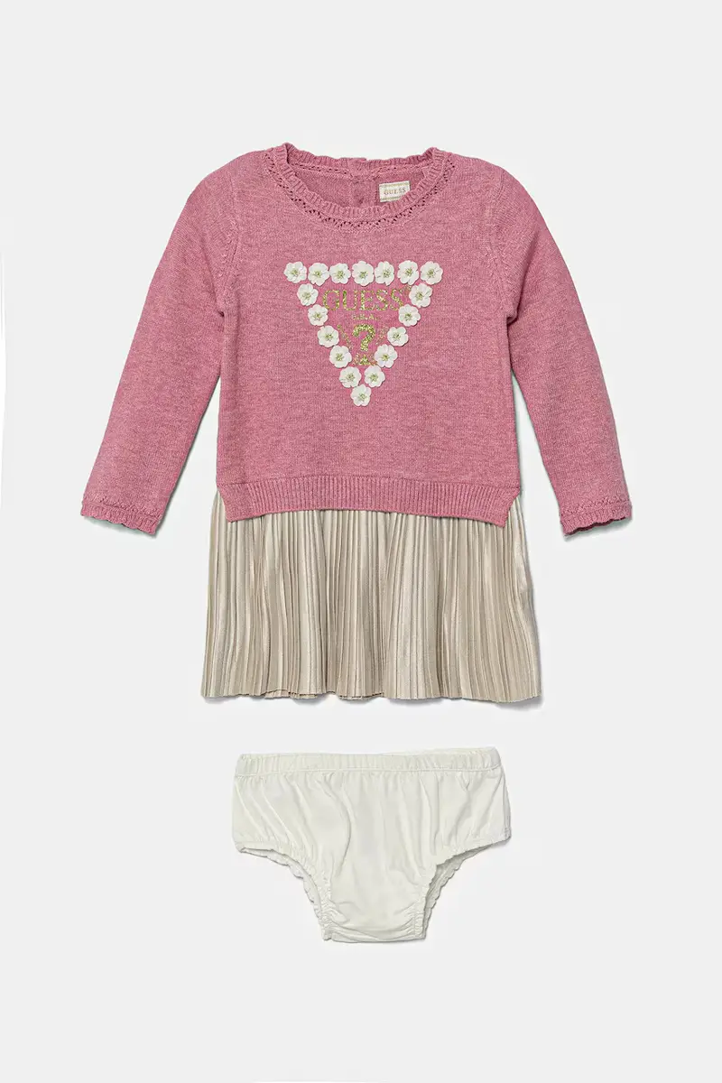 vestito bambina colore rosa A5YK07 Z3OS0