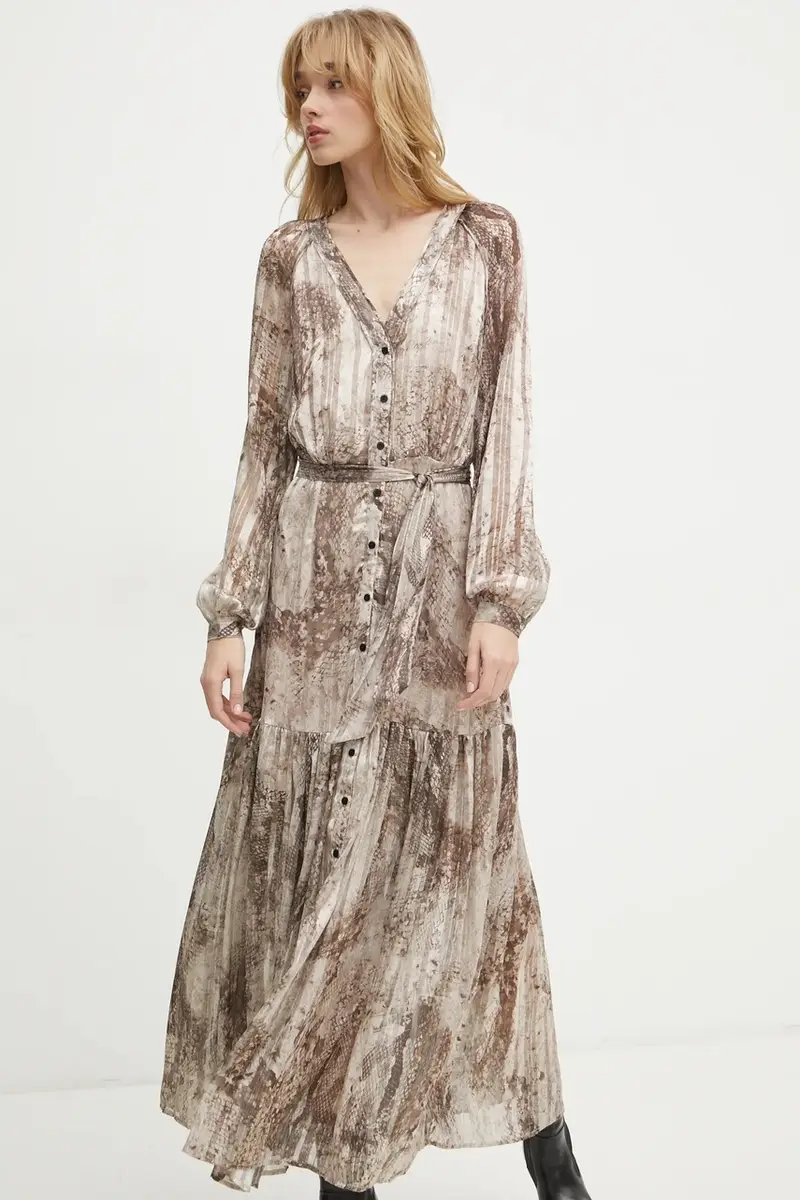 vestito BREANNA colore beige W5RK77 WGWV2 miniatura 5