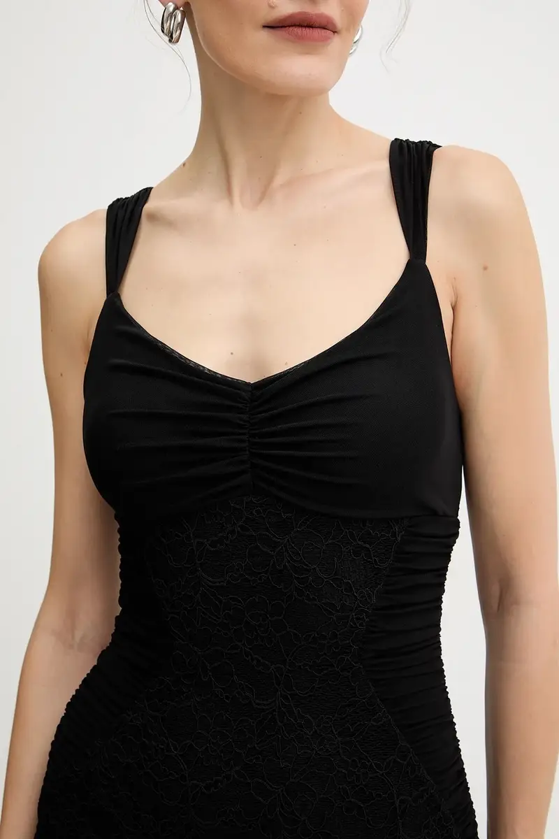 vestito CAITLYN colore nero W5BK17 KB7V2 miniatura 5